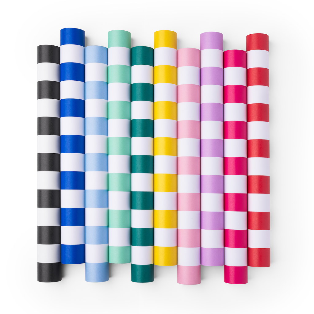 LILAC SIGNATURE CABANA STRIPE TABLE RUNNER