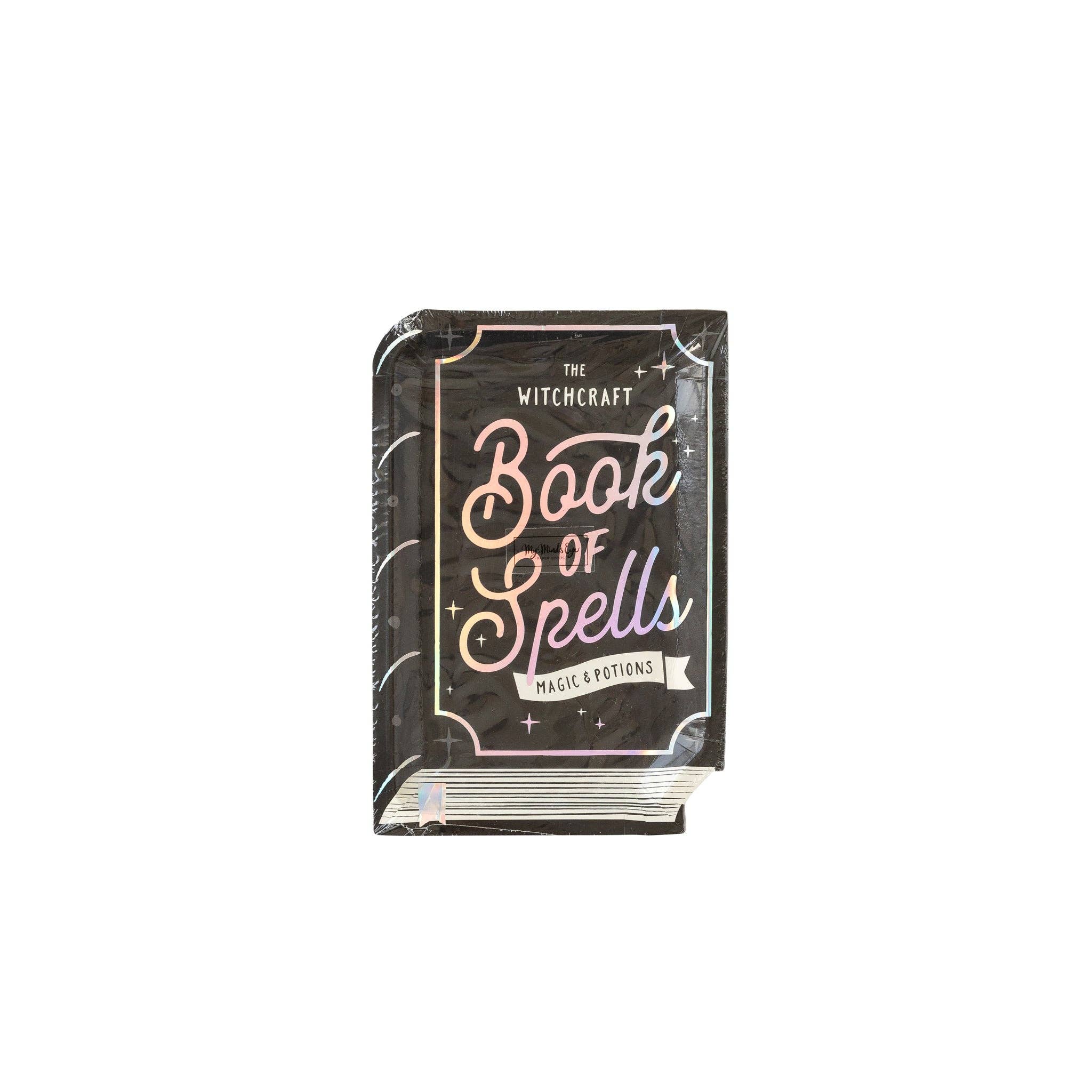 Witching Hour Book of Spells Shaped Plate