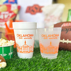Foam Cup 10 Pack {Oklahoma State University Skyline}