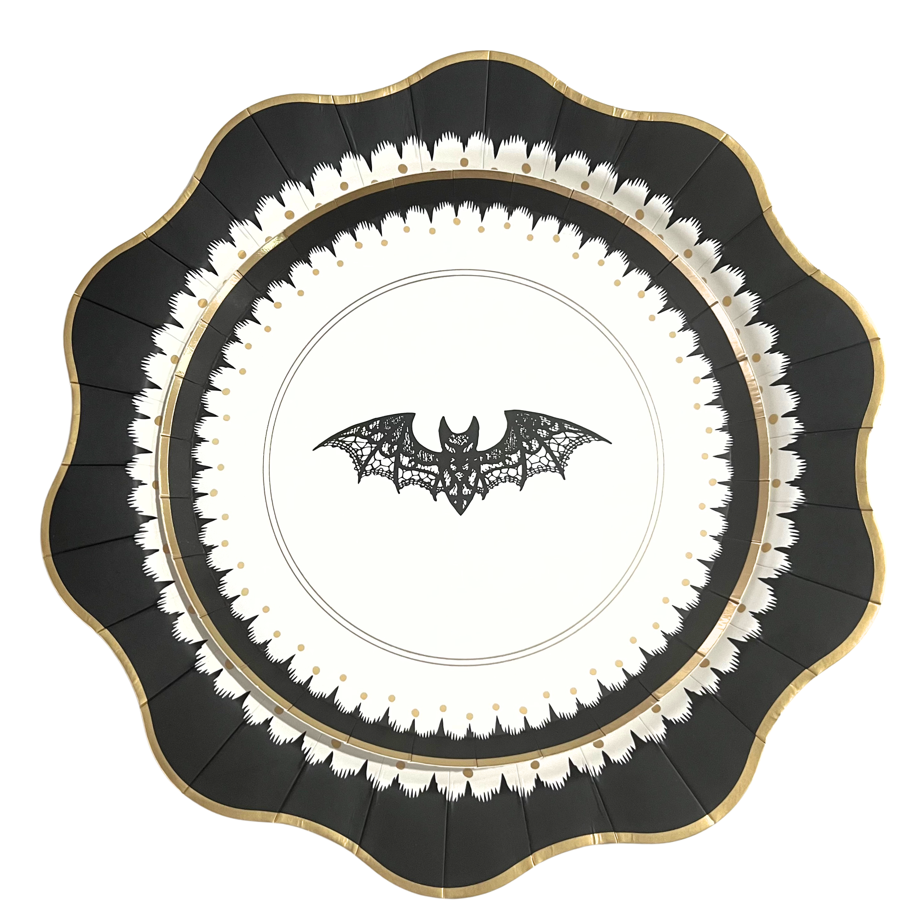ELEGANT HALLOWEEN DINNER PLATES