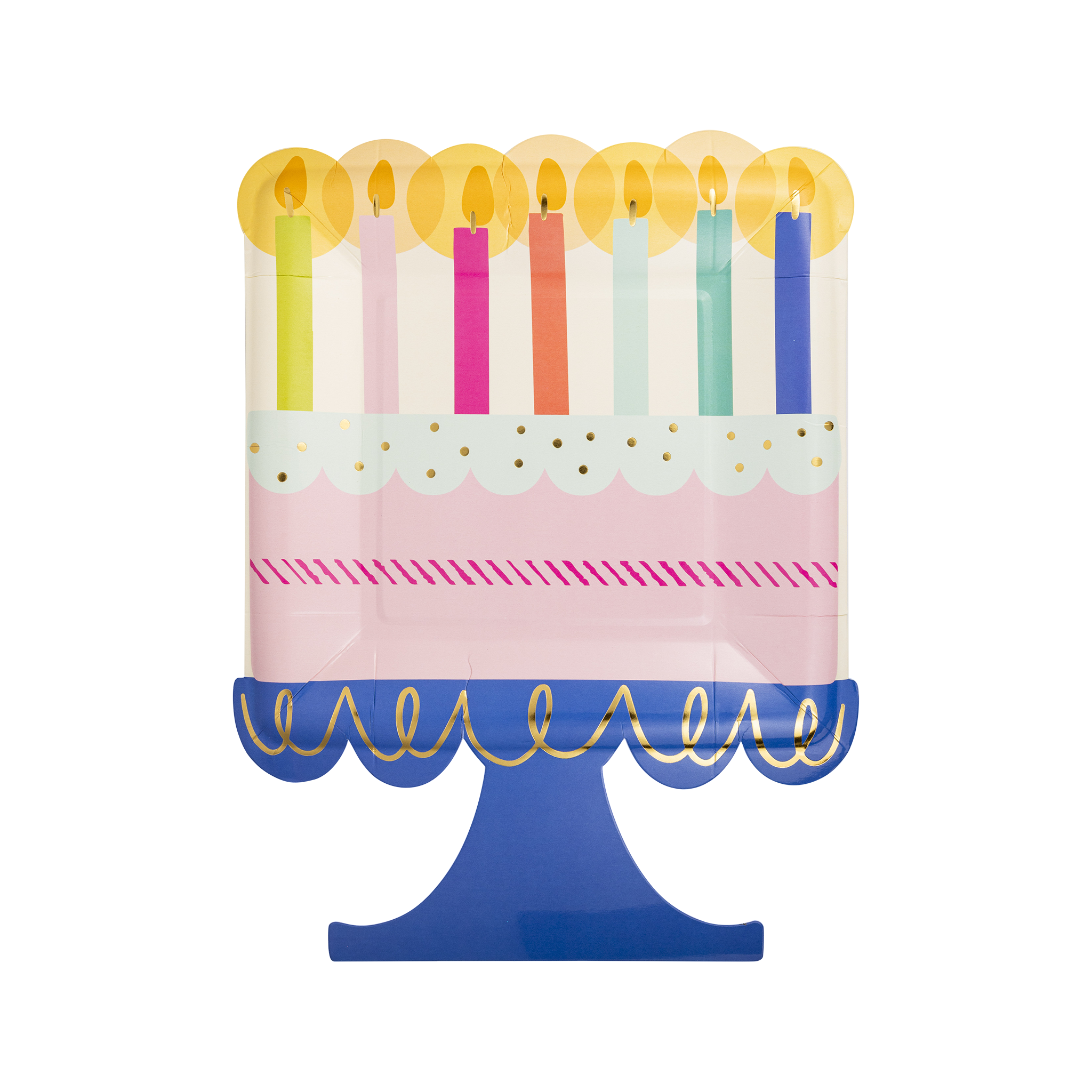 Cake Shaped Paper Plate