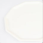 Cream Decagon Compostable Dinner Plate