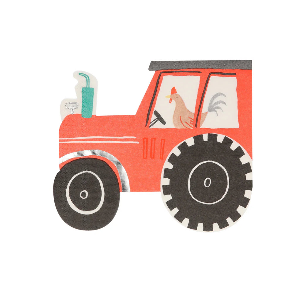 Meri Meri Tractor Napkin
