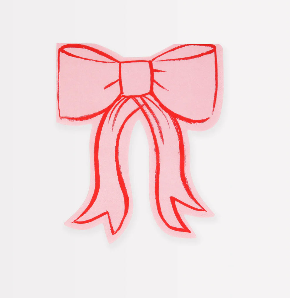 Meri Meri Pink Bow Napkin
