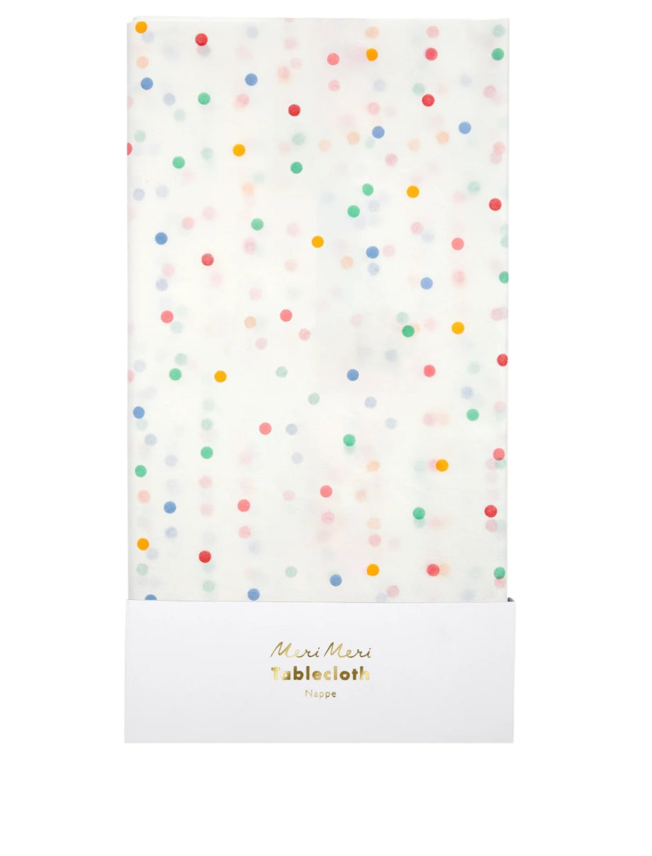 Spotty Paper Tablecloth