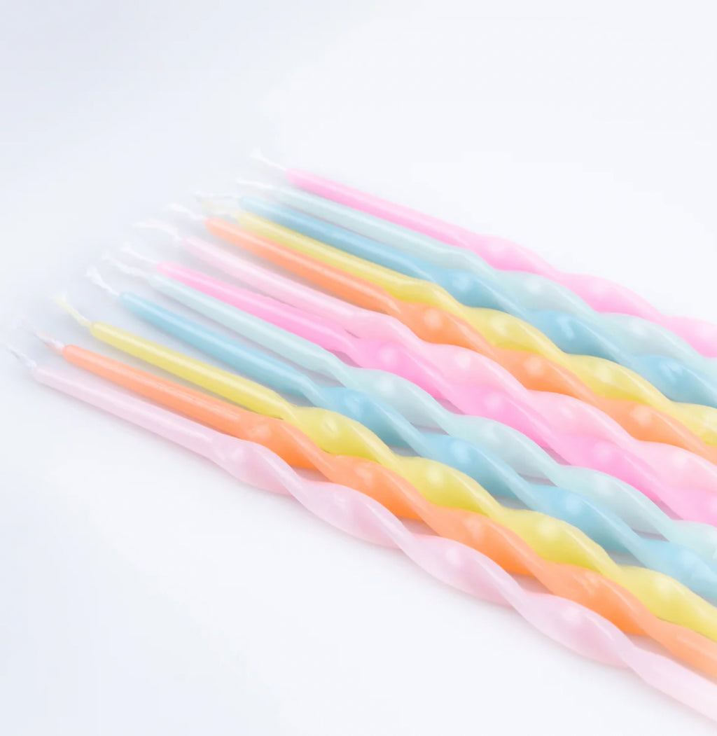 Pastel Birthday Candles- Liberty
