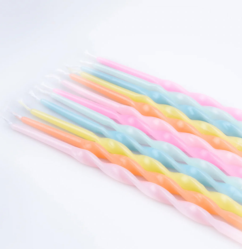 Pastel Birthday Candles- Liberty