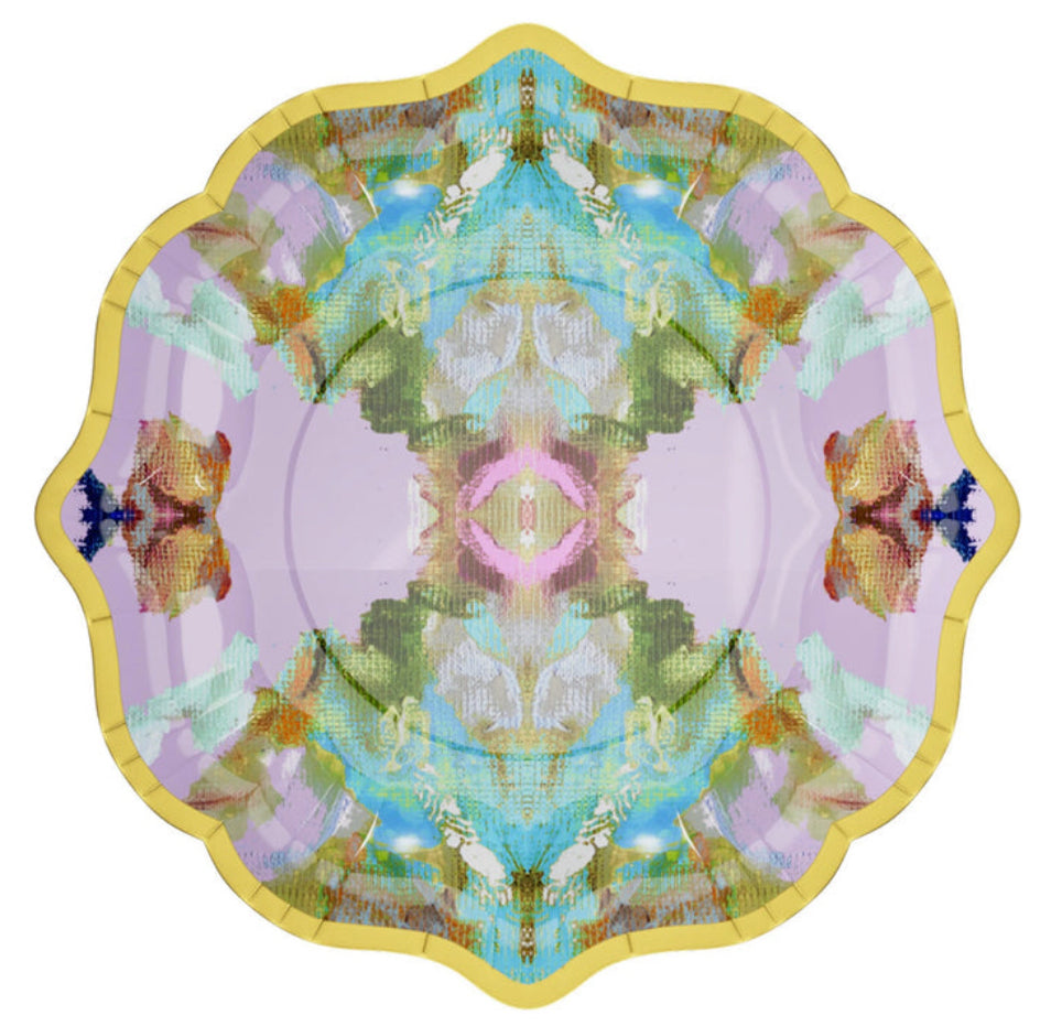 Laura Park Purple Plate