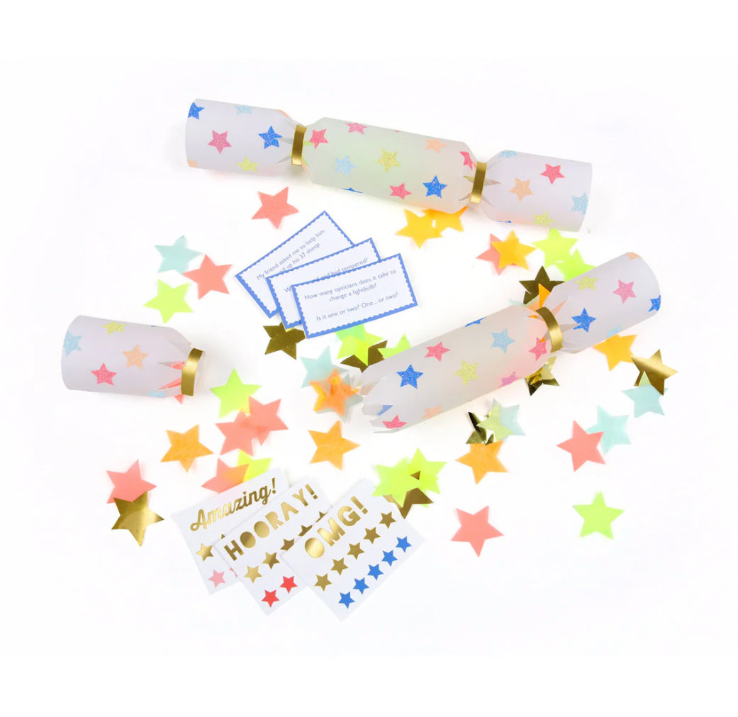 Star Confetti Crackers