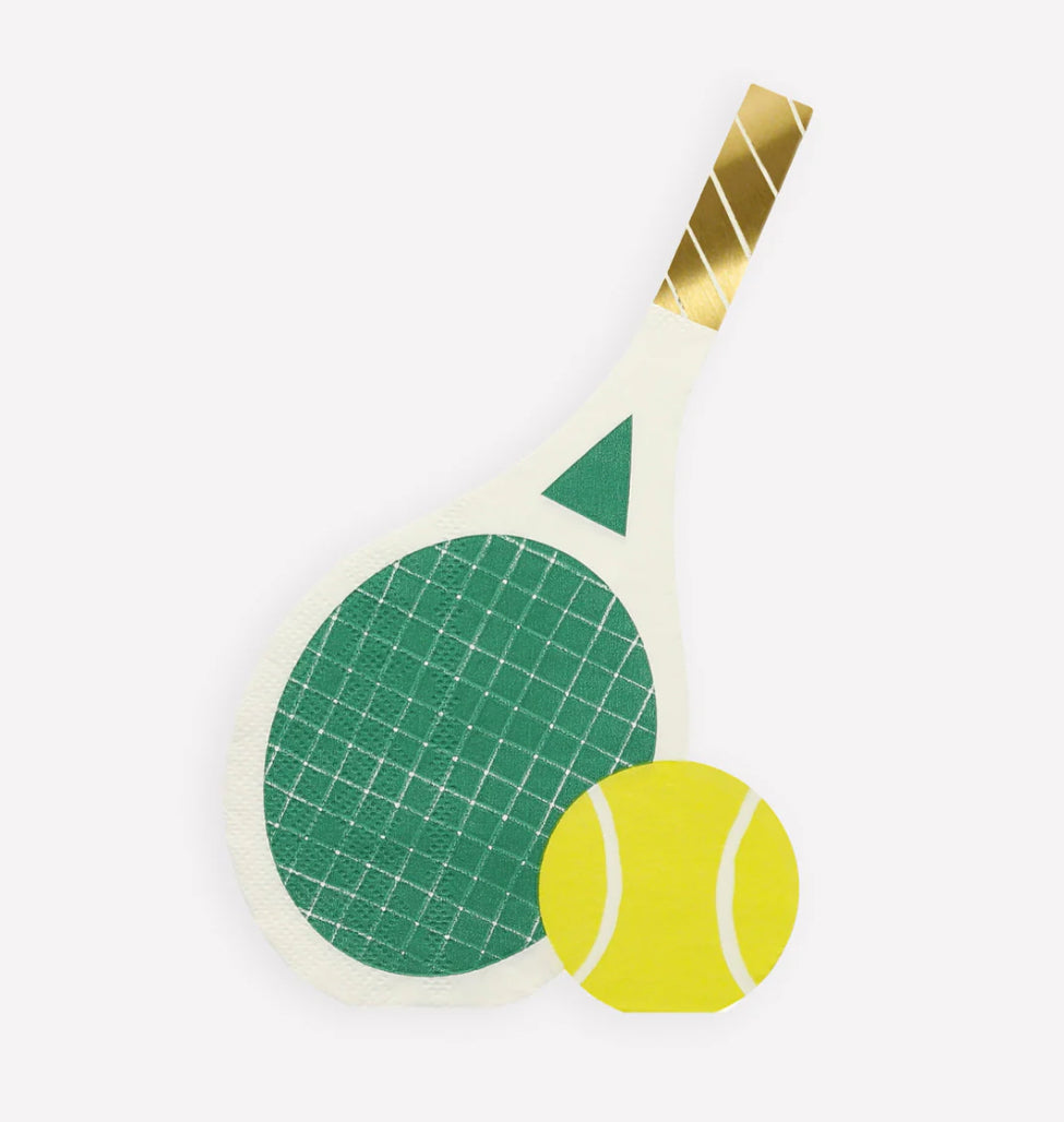 Meri Meri Tennis Raquet Napkin
