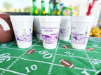 Foam Cup 10 Pack {Texas Christian University (TCU) Skyline}