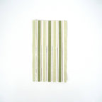 Green Striped Guest Towels