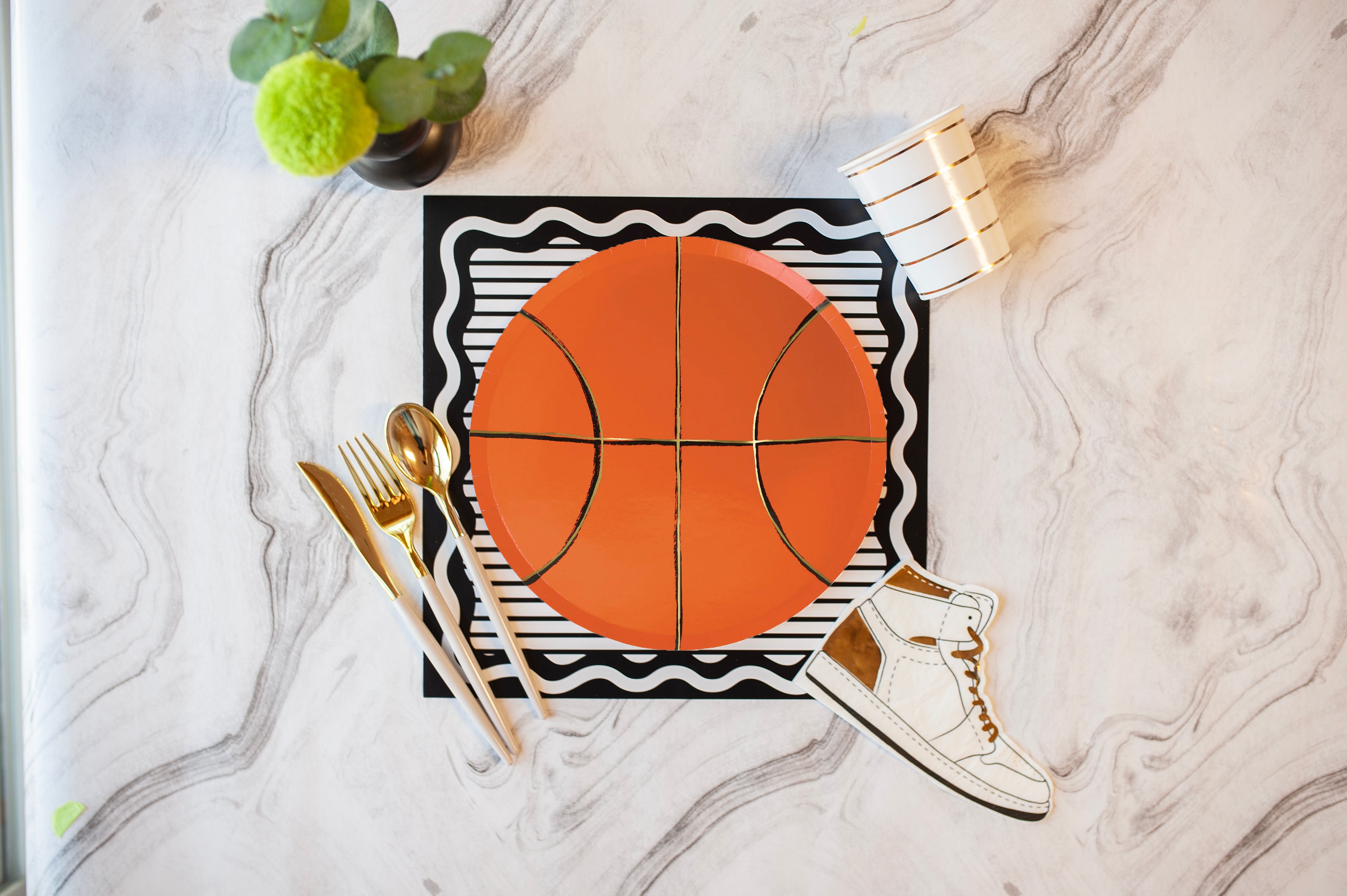 black beauty placemat