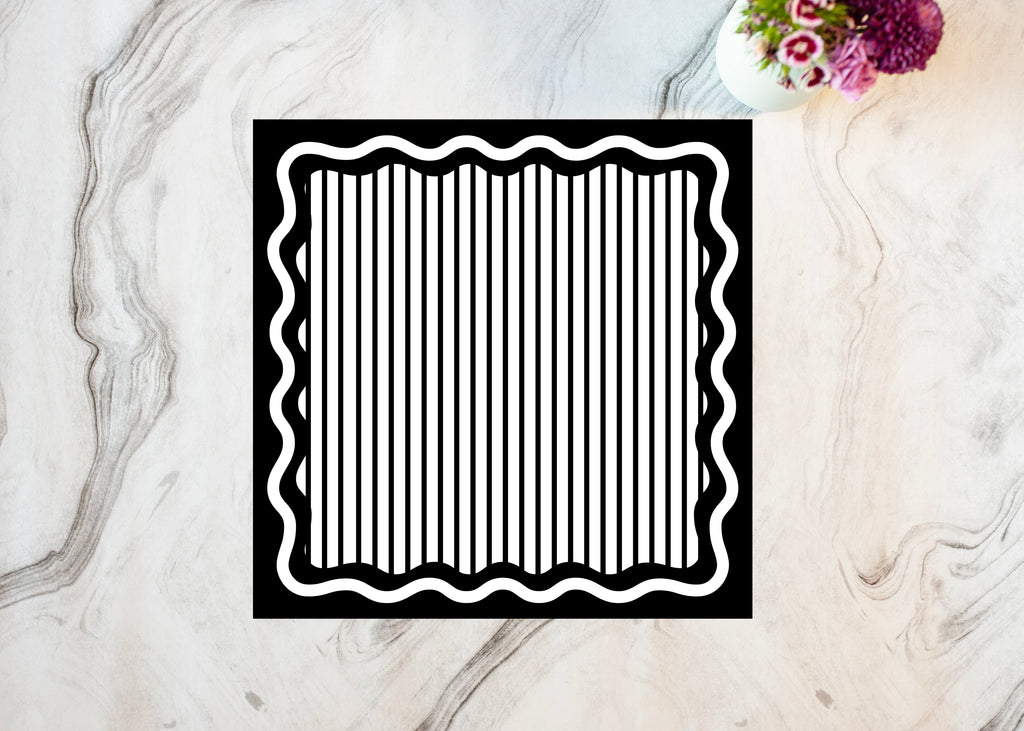 black beauty placemat