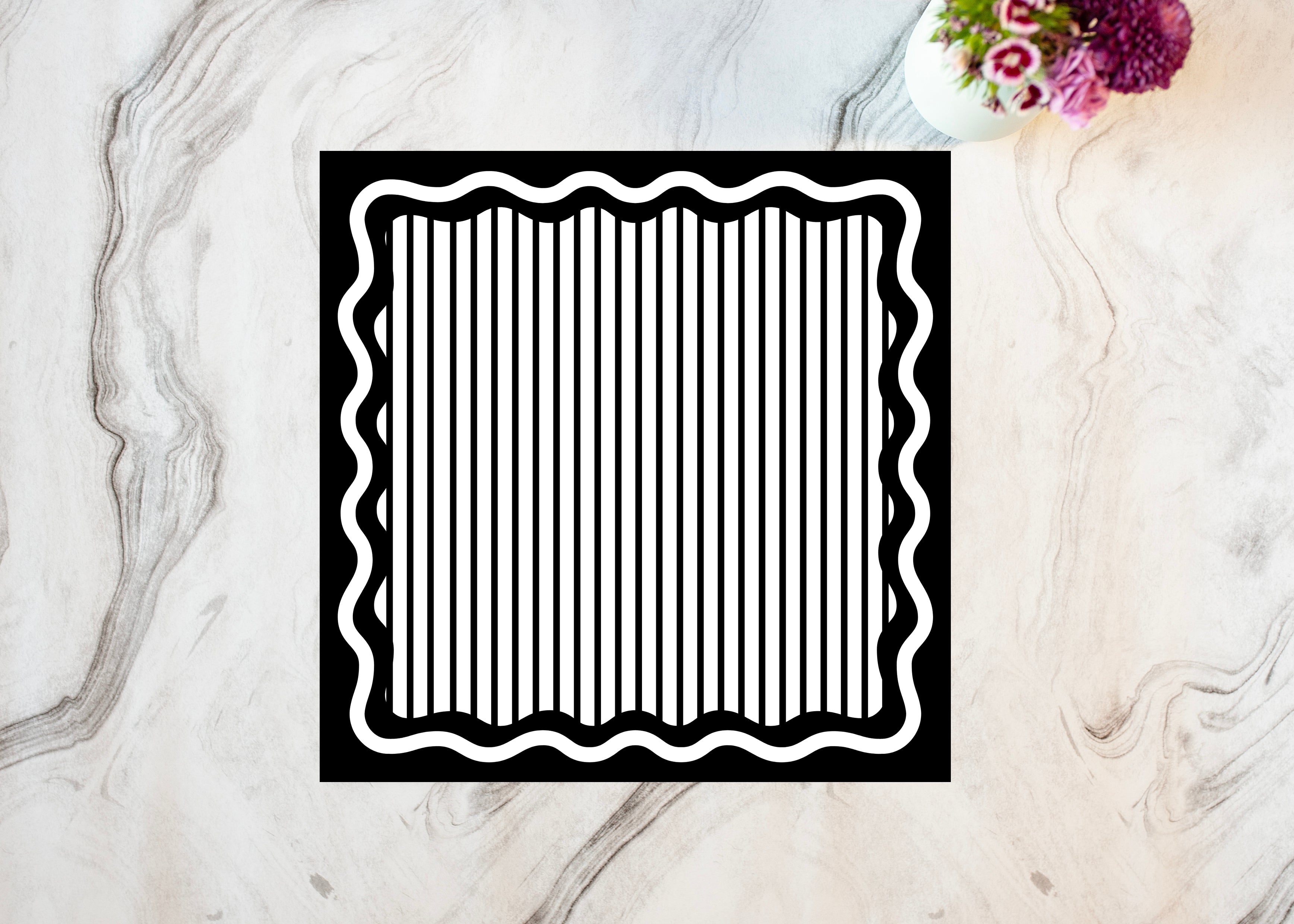 black beauty placemat