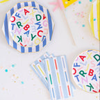 PENCIL STRIPE GUEST TOWELS