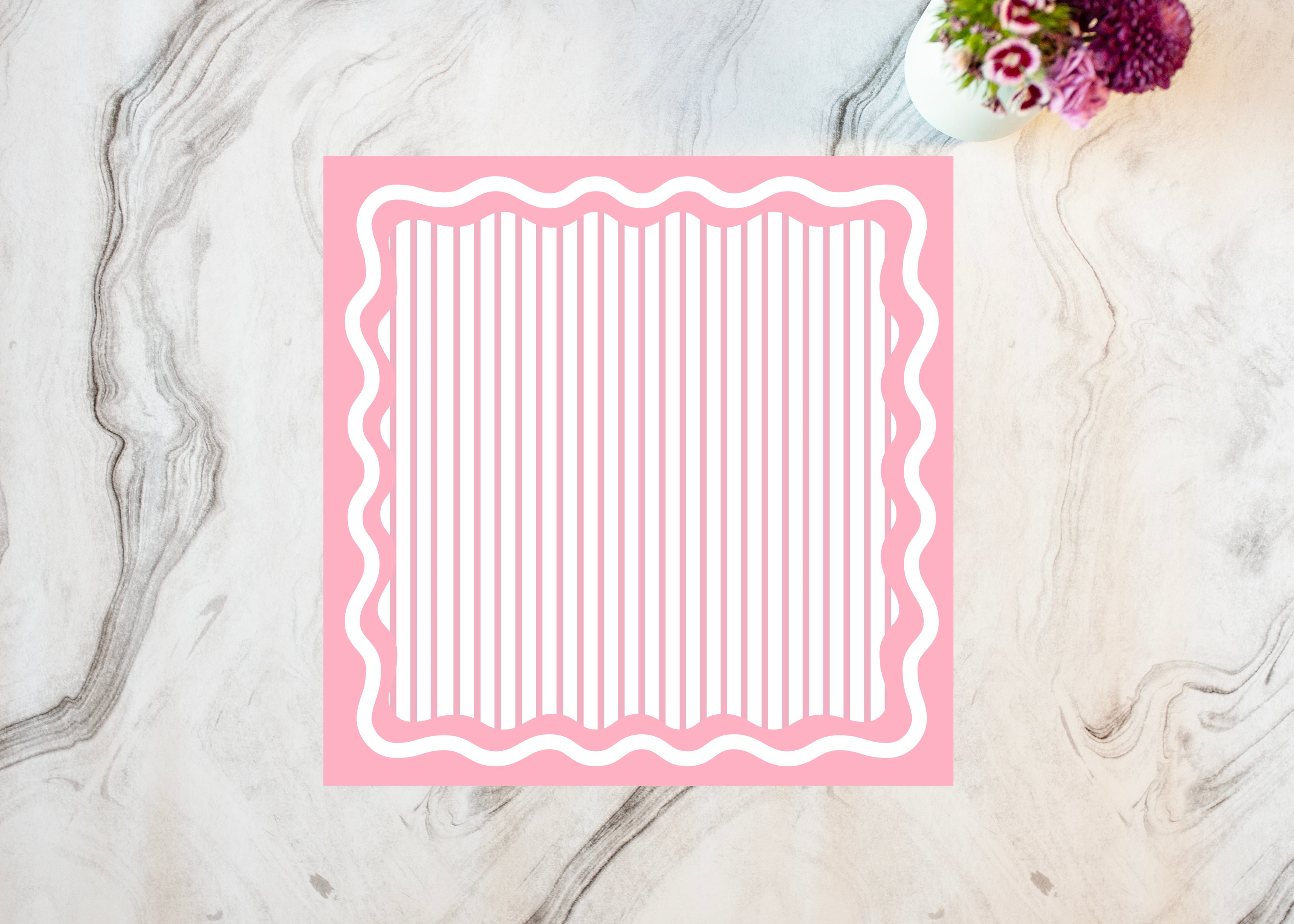 perfectly pink placemat