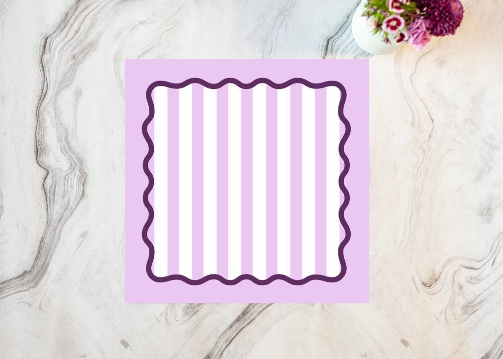 Lovely Lavender Paper Placemat