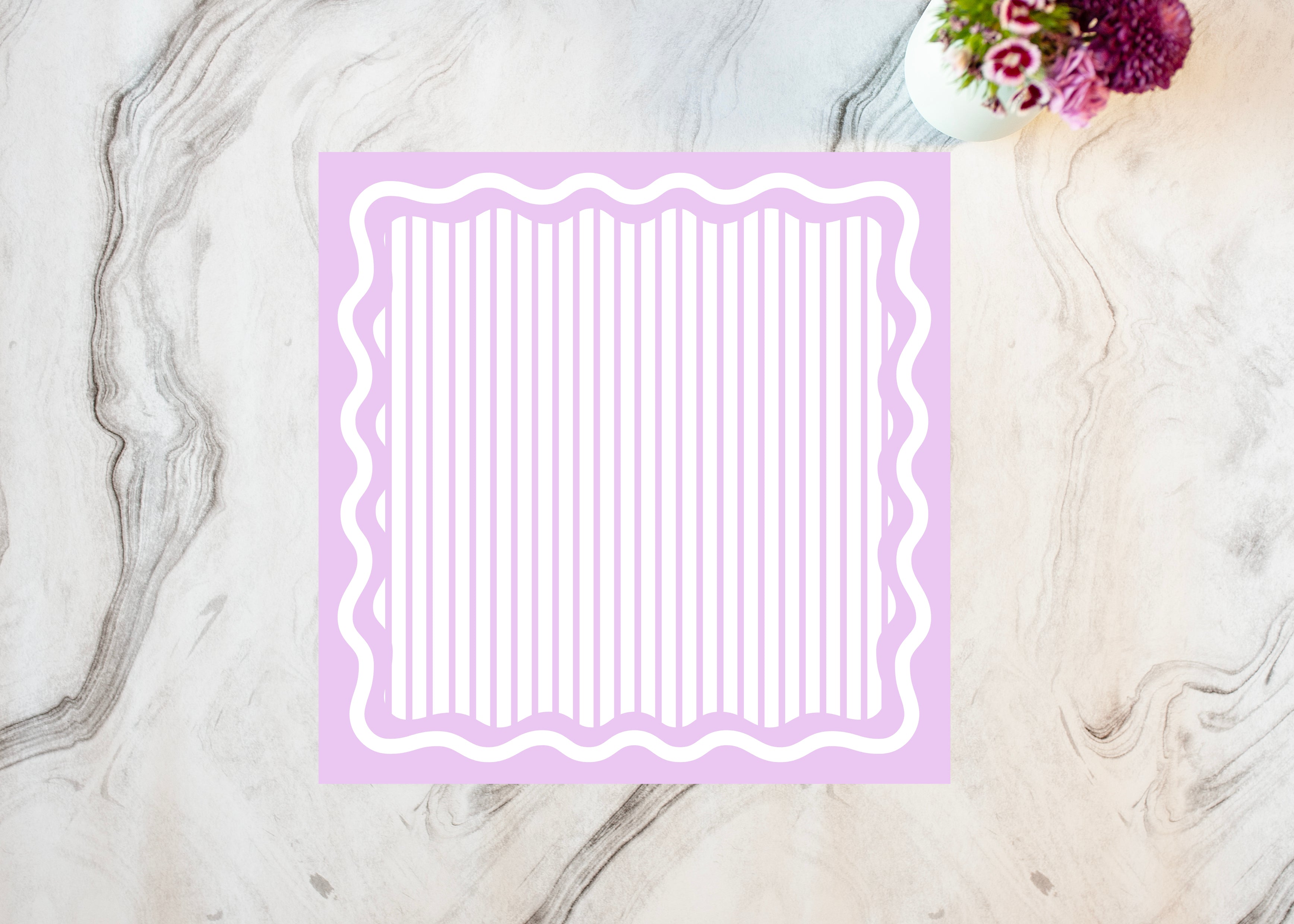 Lovely Lavender Paper Placemat