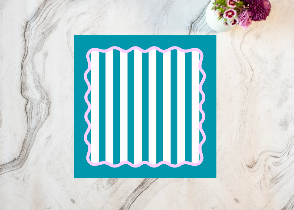 Totally Teal Placemat
