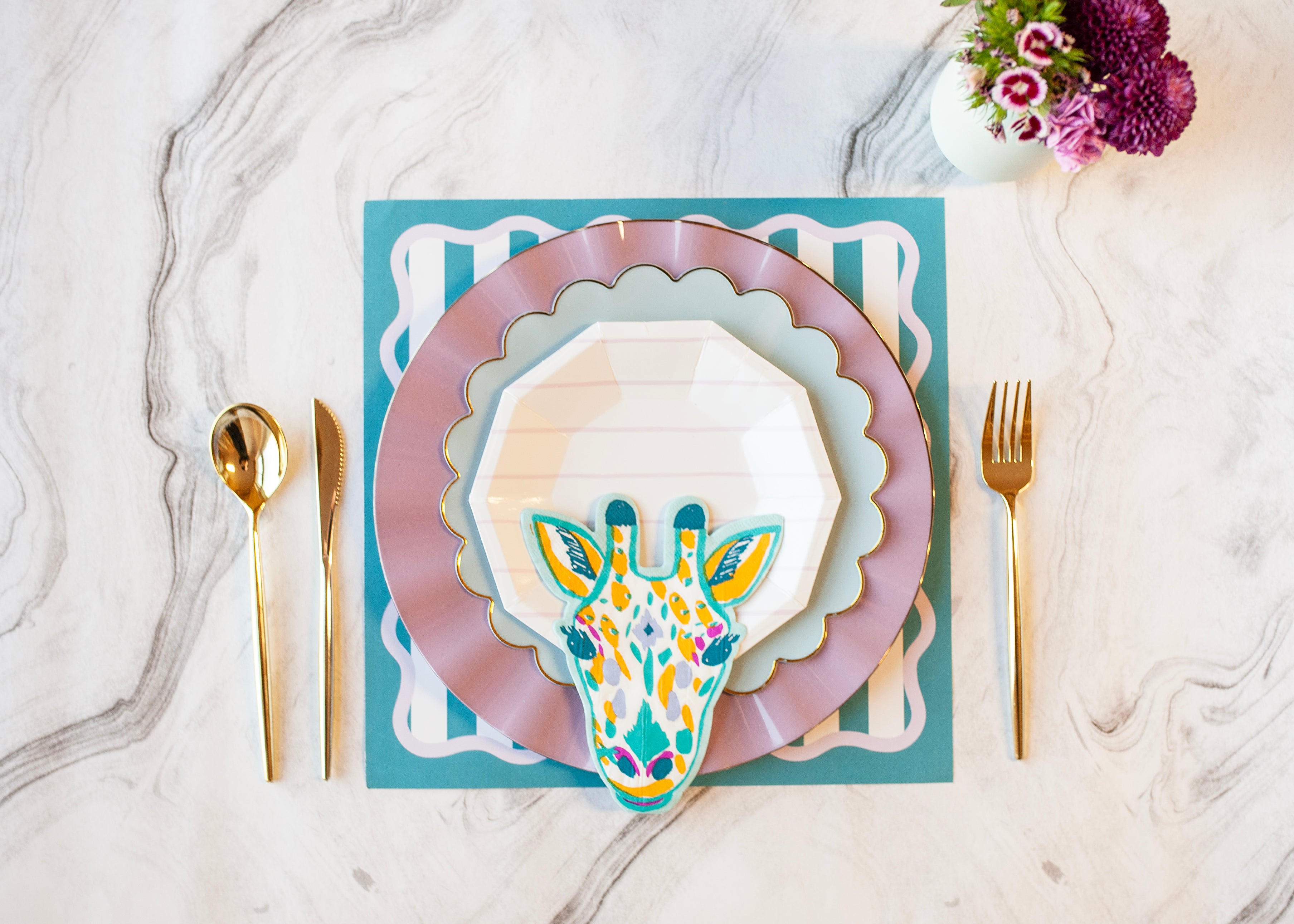 Totally Teal Placemat