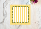 Yellow Striped Placemat
