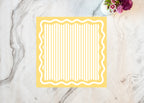 Yellow Striped Placemat